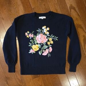 Loft Floral Sweater